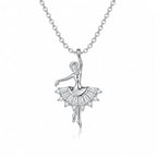 Ballerina Pendant Necklace