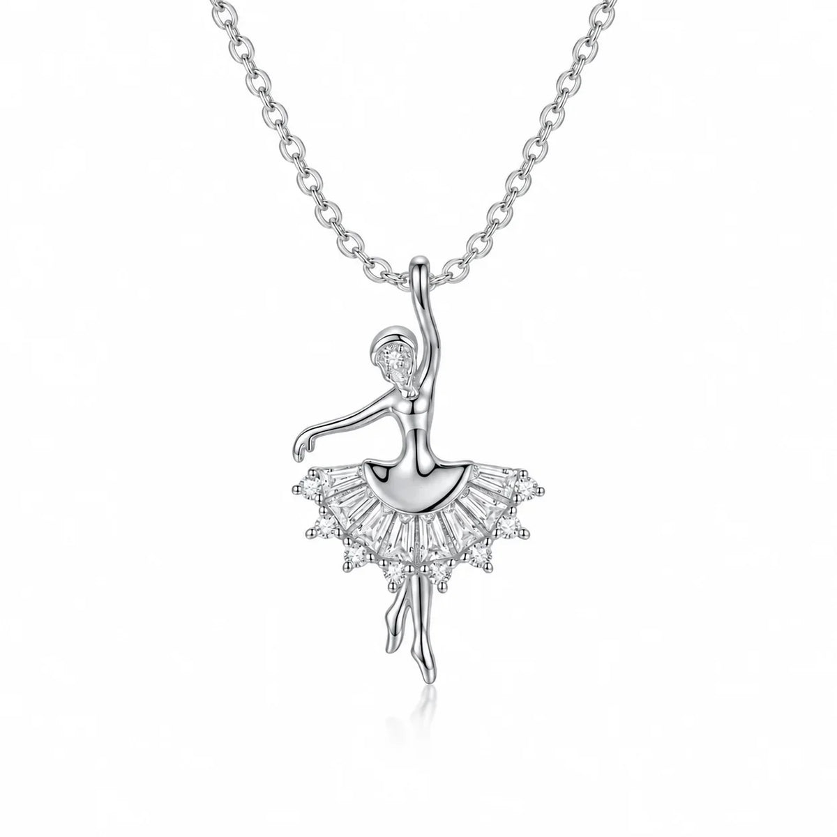 Ballerina Pendant Necklace