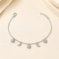 Celestial Moon & Star Charm Bracelet