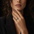 Hexagon Multi-Gemstone Statement Ring