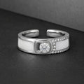 Solitaire Crystal Stone Ring