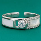 Solitaire Crystal Stone Ring