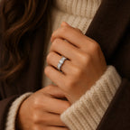 Solitaire Crystal Stone Ring
