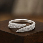 Pavé Bypass Ring