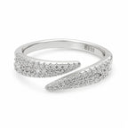 Pavé Bypass Ring