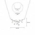 Pearl & Crystal Pendant Necklace