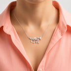 Pearl & Crystal Pendant Necklace
