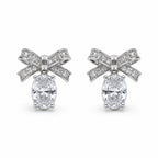 Crystal Butterfly Stud Earrings