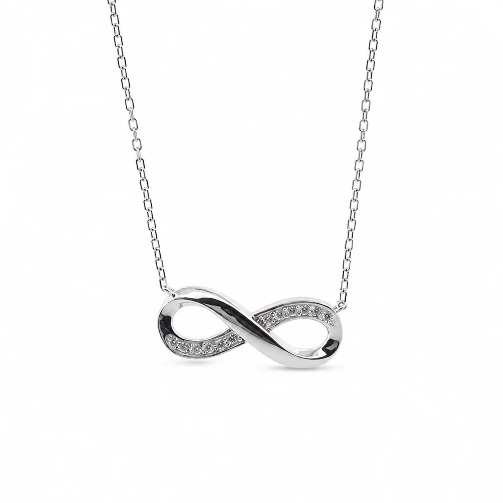 Infinity Pendant Necklace - Kinsey Atelier 925 Sterling Silver