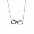 Infinity Pendant Necklace - Kinsey Atelier 925 Sterling Silver