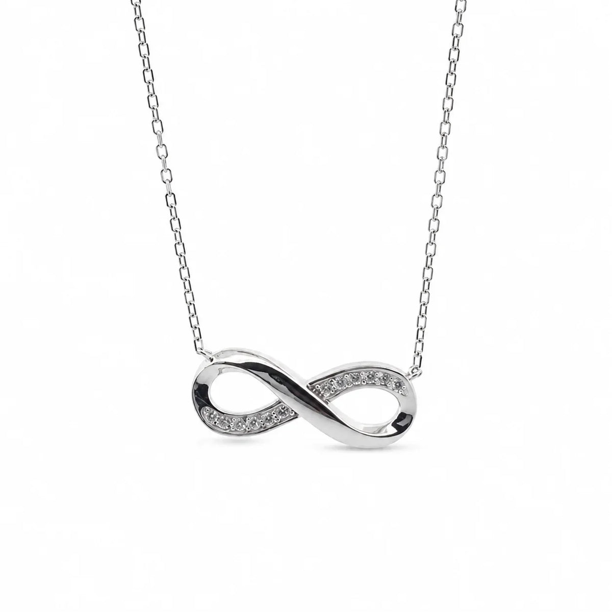 Infinity Pendant Necklace - Kinsey Atelier 925 Sterling Silver