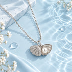 Pearl Shell Pendant Necklace - Kinsey Atelier 925 Sterling Silver