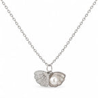 Pearl Shell Pendant Necklace - Kinsey Atelier 925 Sterling Silver